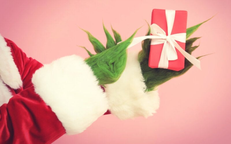 Feature image for article on the Grinch gift exchange game