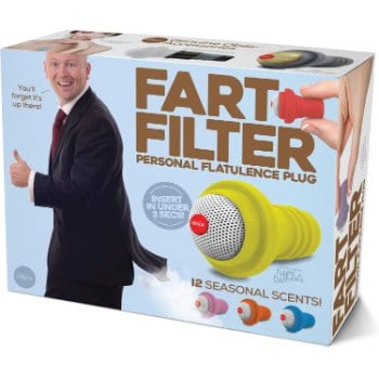 Product image for the fart filter gag box for gifts